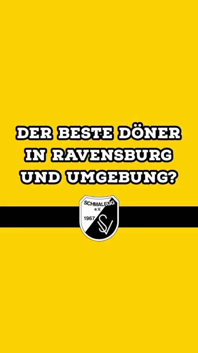 Frage der Woche #1️⃣7️⃣

Zu jedem Fußballer gehört eine gesunde und bewusste Ernährung- deshalb die Frage:

Welcher ist der beste Döner in Ravensburg und Umgebung?🥙

Haut mal euren Favorit in die Kommentare 🙌🏻